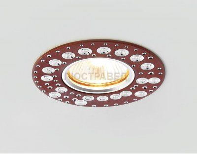 Светильник Ambrella A801 AL/BR алюминий/коричневый MR16