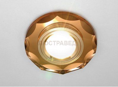 Точечный светильник Ambrella зеркальный Классика 800_BR