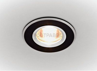 Встраиваемый светильник Ambrella A502 BK