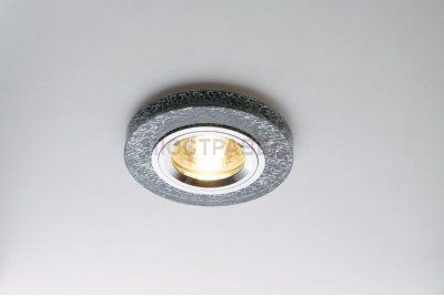 Встраиваемый светильник Ambrella D0226 BK/CH