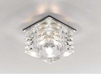 Встраиваемый светильник Ambrella D495 CL/CH