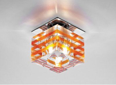 Светильник Ambrella D8250 CL/YL/CH хром/желтый G9 D70 H80 mm