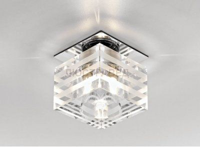 Встраиваемый светильник Ambrella D8250 CL/W/CH