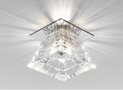 Встраиваемый светильник Ambrella D4124 CL/CH