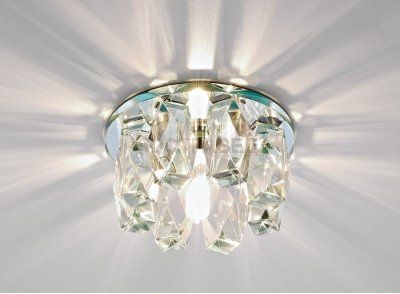 Встраиваемый светильник Ambrella D1047 CL/CL/CH