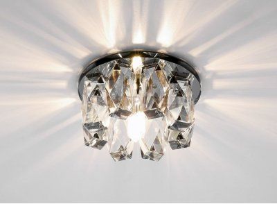 Встраиваемый светильник Ambrella D1047 BK/CL/CH