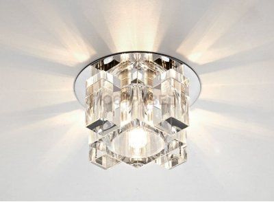 Встраиваемый светильник Ambrella D1037 CL/CL/CH