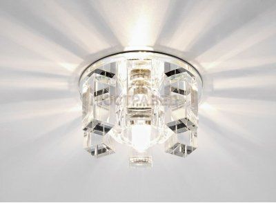 Встраиваемый светильник Ambrella D1017 CL/CL/CH