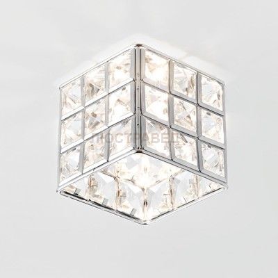 Светильник Ambrella K110/3 CL/CH хром/прозрачный хрусталь G9