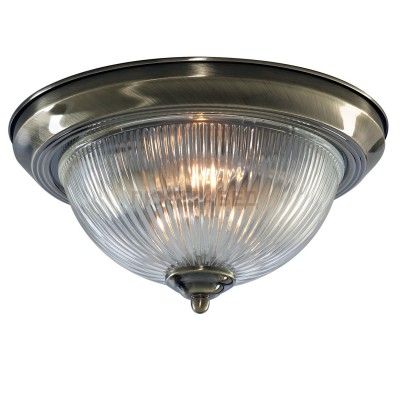 Люстра потолочная Arte Lamp A9366PL-2AB в бронзе American Diner