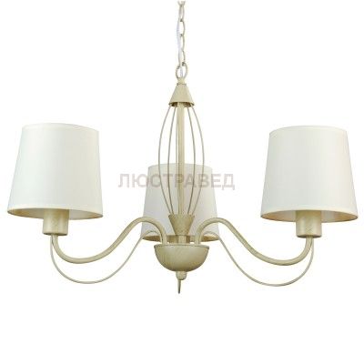 Люстра белая классическая Arte lamp A9310LM-3WG Orlean