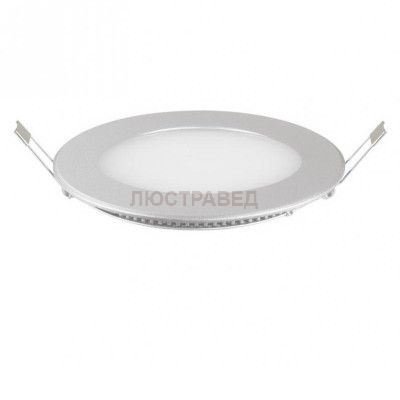 Светильник светодиодный потолочный встраиваемый Uniel ULP-R150-07/DW SILVER