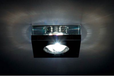 Светильник встраиваемый Donolux DL038SQ/Cl-Black