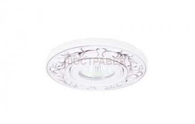 Светильник встраиваемый Donolux N1623-Silver+white