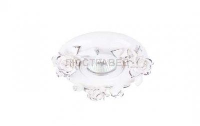 Светильник встраиваемый Donolux N1629-White+silver