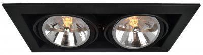 Светильник потолочный Arte lamp A5935PL-2BK CARDANI
