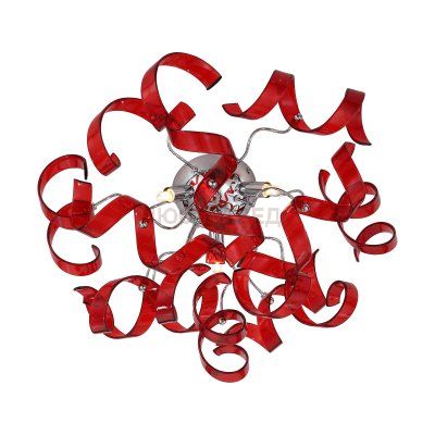 Люстра красная St luce SL452.602.03 Segreto
