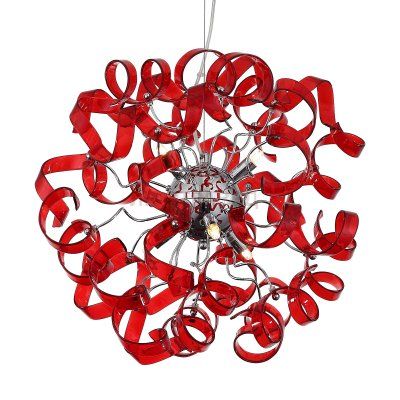 Красный подвесной светильник St luce SL452.603.06 Segreto