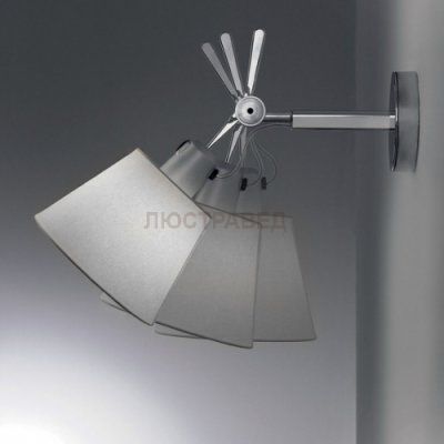 Настенный светильник бра Artemide 1185010A+0781050A TOLOMEO PARETE DIFFUSORE