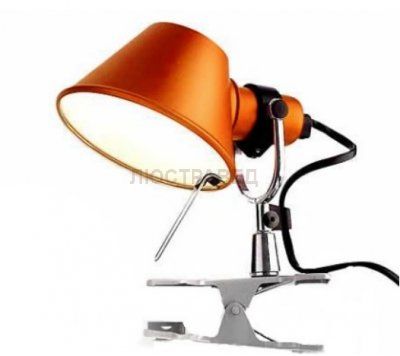 Настенный светильник бра Artemide A010890 Tolomeo micro pinza