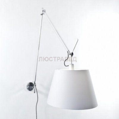 Настенный светильник бра Artemide 0564010A+0781030A+0563050A TOLOMEO MEGA PARETE