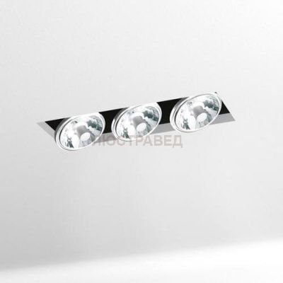 Встраиваемый светильник Artemide M069225 Rectangular QR-111 