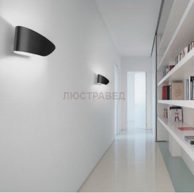 Настенный светильник бра Artemide 1229010A EURIALO HALO 
