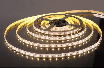 Светодиодная лента Электростандарт 5050/60 LED 14.4W IP20 теплый белый свет