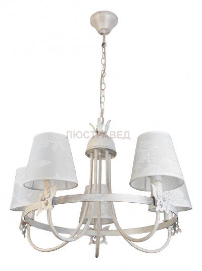 Люстра подвесная Toplight TL5670D-05WG Della