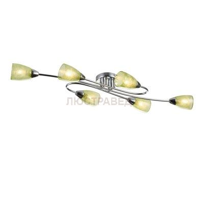 Люстра зеленая Freya FR104-06-GN Flash
