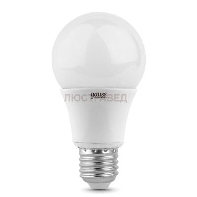 Лампа Gauss 23214 Elementary LED A60 14W E27 2700K 1/10/40