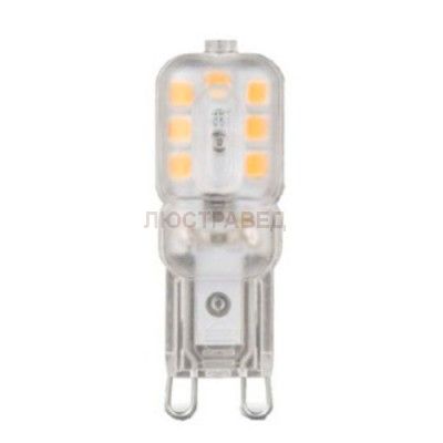 Лампа Gauss LED G9 AC220-240V 3W 4100K пластик