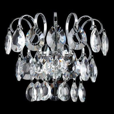 Светильник настенный бра Crystal lux CONTESSA AP1 CHROME 1430/401