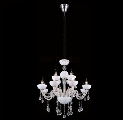 Люстра Crystal lux LUCCILA SP8+4 WHITE 2241/312