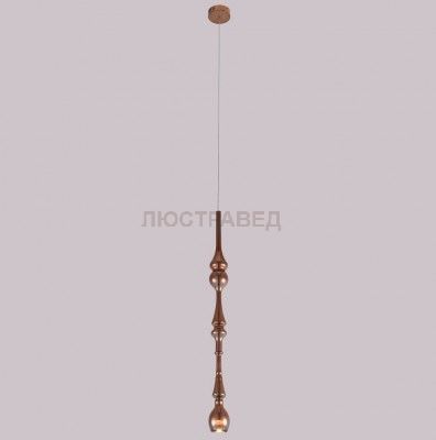 Светильник подвесной Crystal lux LUX SP1 D COPPER 2268/201