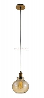 Светильник подвесной Crystal lux OLLA SP1 AMBER 2600/201