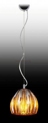 Светильник подвесной Crystal lux OXA SP1 AMBER 2640/201