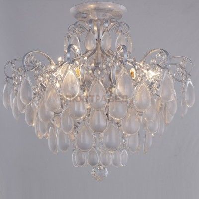 Светильник потолочный Crystal lux SEVILIA PL4 SILVER 2941/104