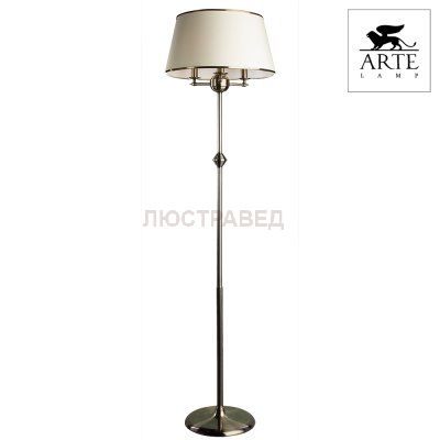 Торшер с абажуром Arte lamp A3579PN-3AB Alice