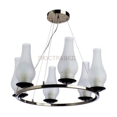 Люстра керосинка Arte lamp A6801SP-6BR LOMBARDY