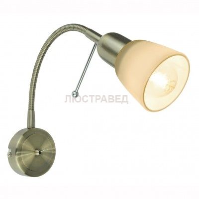 Светильник настенный бра Arte lamp A7009AP-1AB LETTURA