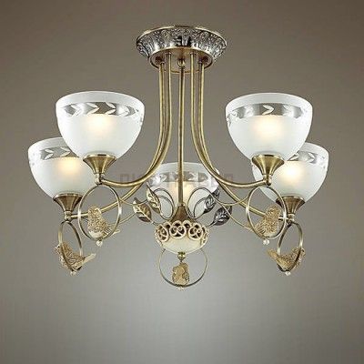Люстра с птичками Lumion 3403/5C