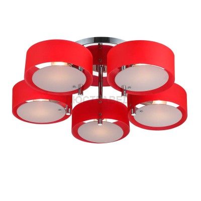Красная люстра St luce SL483.602.05