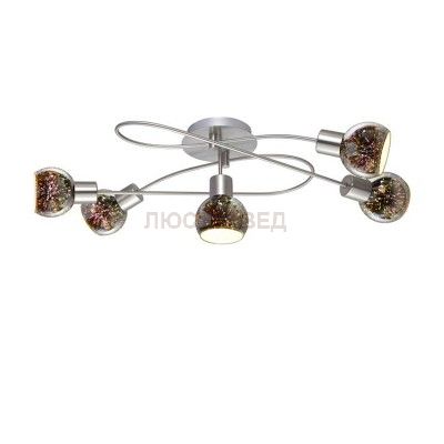 Светильник потолочный Arte lamp A6125PL-5SS Illusione