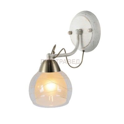 Светильник настенный Arte lamp A1633AP-1WG Intreccio