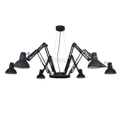 Светильник подвесной Arte lamp A2043SP-6BK Ragno