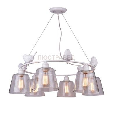 Светильник подвесной Arte lamp A4289LM-6WH Passero