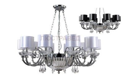 Люстра CARINO SP10+3 CHROME (1330/313) Crystal lux