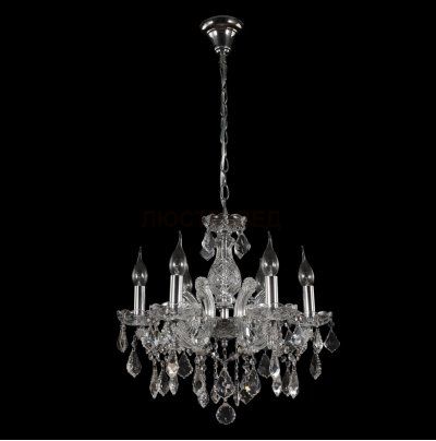 Люстра INES SP6 CHROME/TRANSPARENT (2040/306) Crystal lux