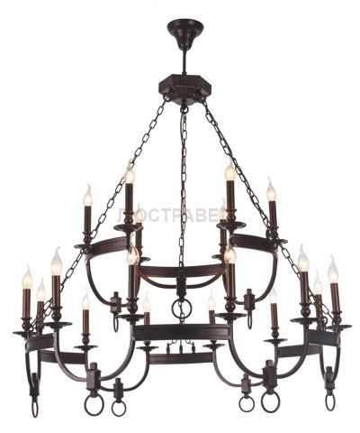 Люстра SUERTE BROWN SP12+6 (3110/318) Crystal lux